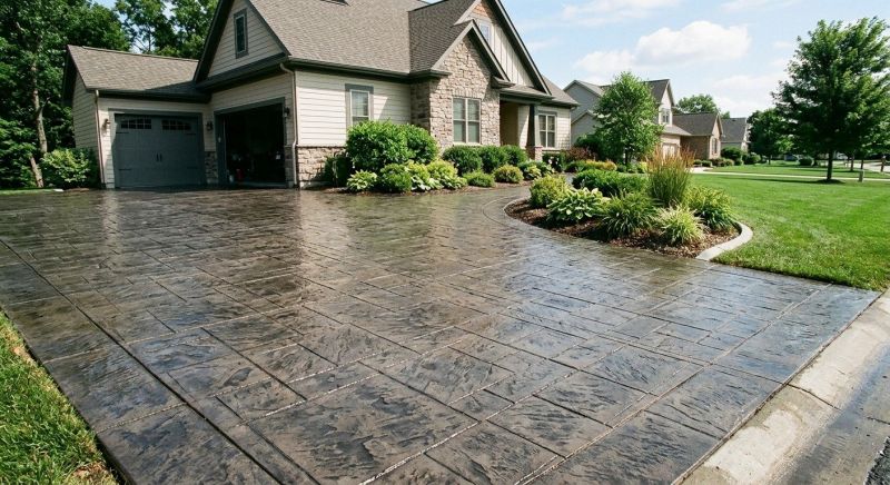 Driveway Overlay Installation in Fort Worth, TX
