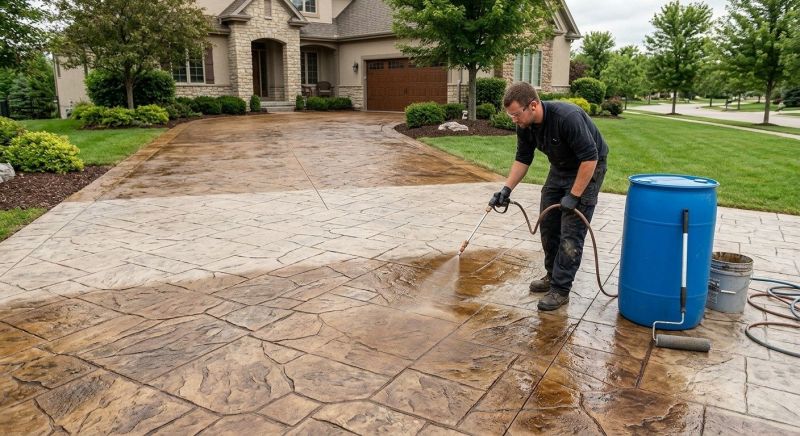 Driveway Refinishing in Frisco, TX