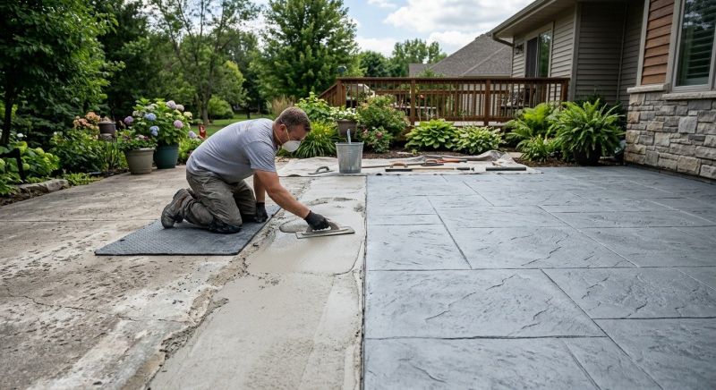 Overlay Installation in Frisco, TX