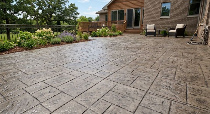 Stamped Concrete Service in Fort Worth, TX