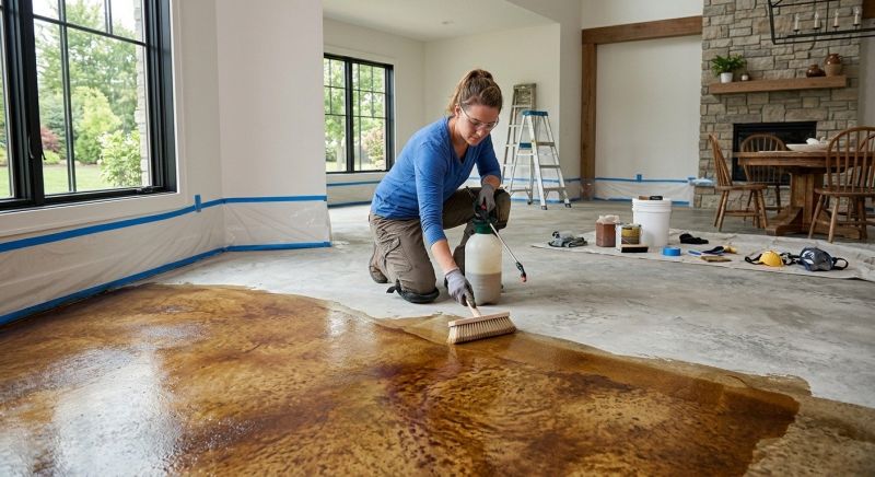 Commercial Concrete Finishing in Frisco, TX
