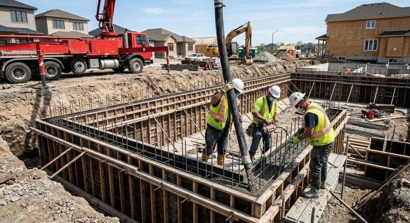 Concrete Basement Pouring in Columbus, OH