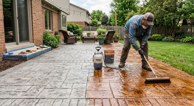 Concrete Refinishing in Dallas, TX