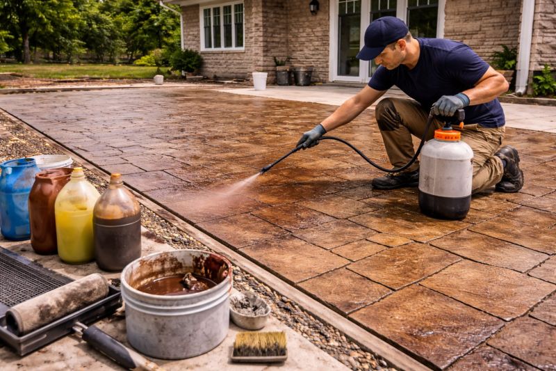 Concrete Staining Service in Fort Worth, TX
