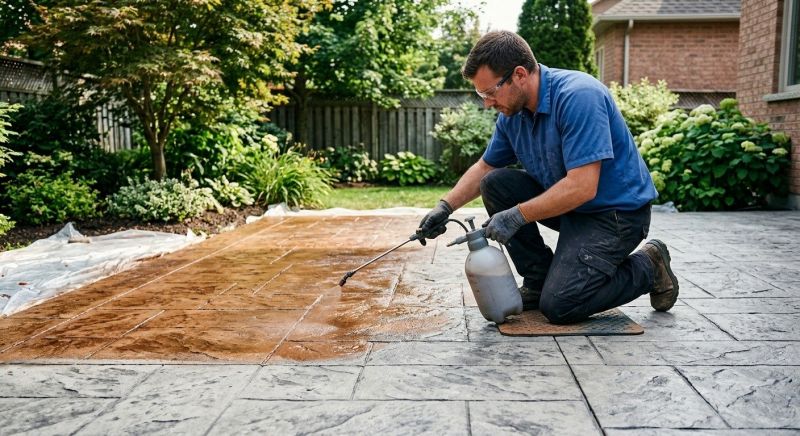 Concrete Staining Service in Corpus Christi, TX