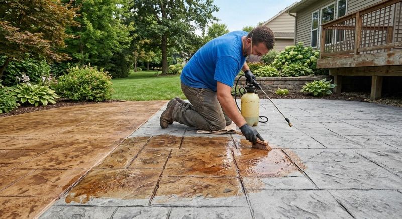 Concrete Staining Service in Corpus Christi, TX