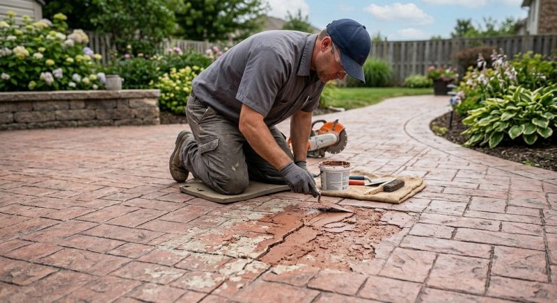 Decorative Concrete Repair in Grand Junction, CO