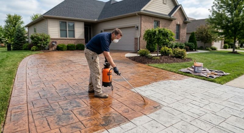 Driveway Acid Washing in Frisco, TX