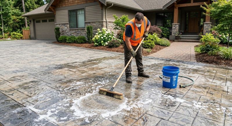 Driveway Acid Washing in Corpus Christi, TX
