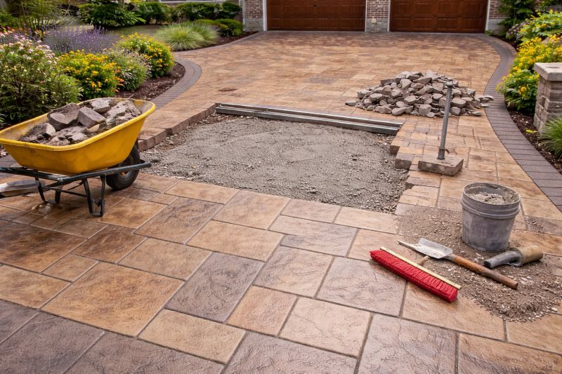 Driveway Overlay Installation in Frisco, TX