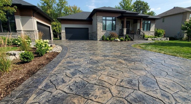 Driveway Stamping in Fort Worth, TX