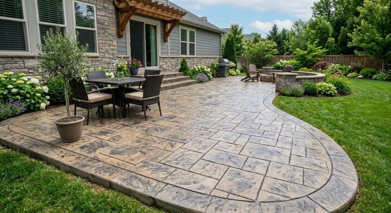 Patio Stamping in Corpus Christi, TX
