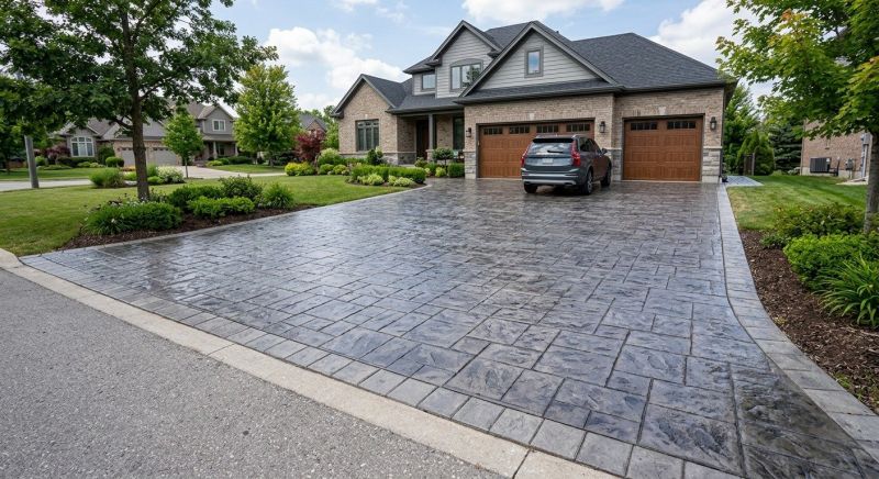 Stamped Cement Installation in Dallas, TX