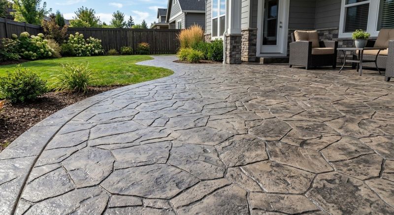 Stamped Cement Installation in Fort Worth, TX