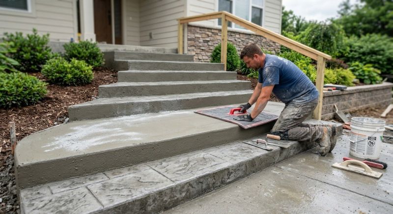 Stamped Concrete Construction in Corpus Christi, TX