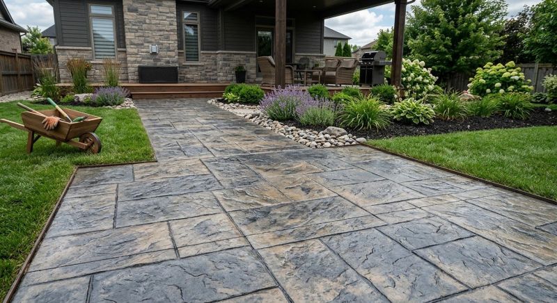 Stamped Concrete Replacement in Corpus Christi, TX