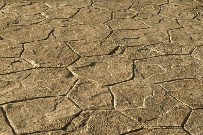 Textured Concrete Installation in Frisco, TX